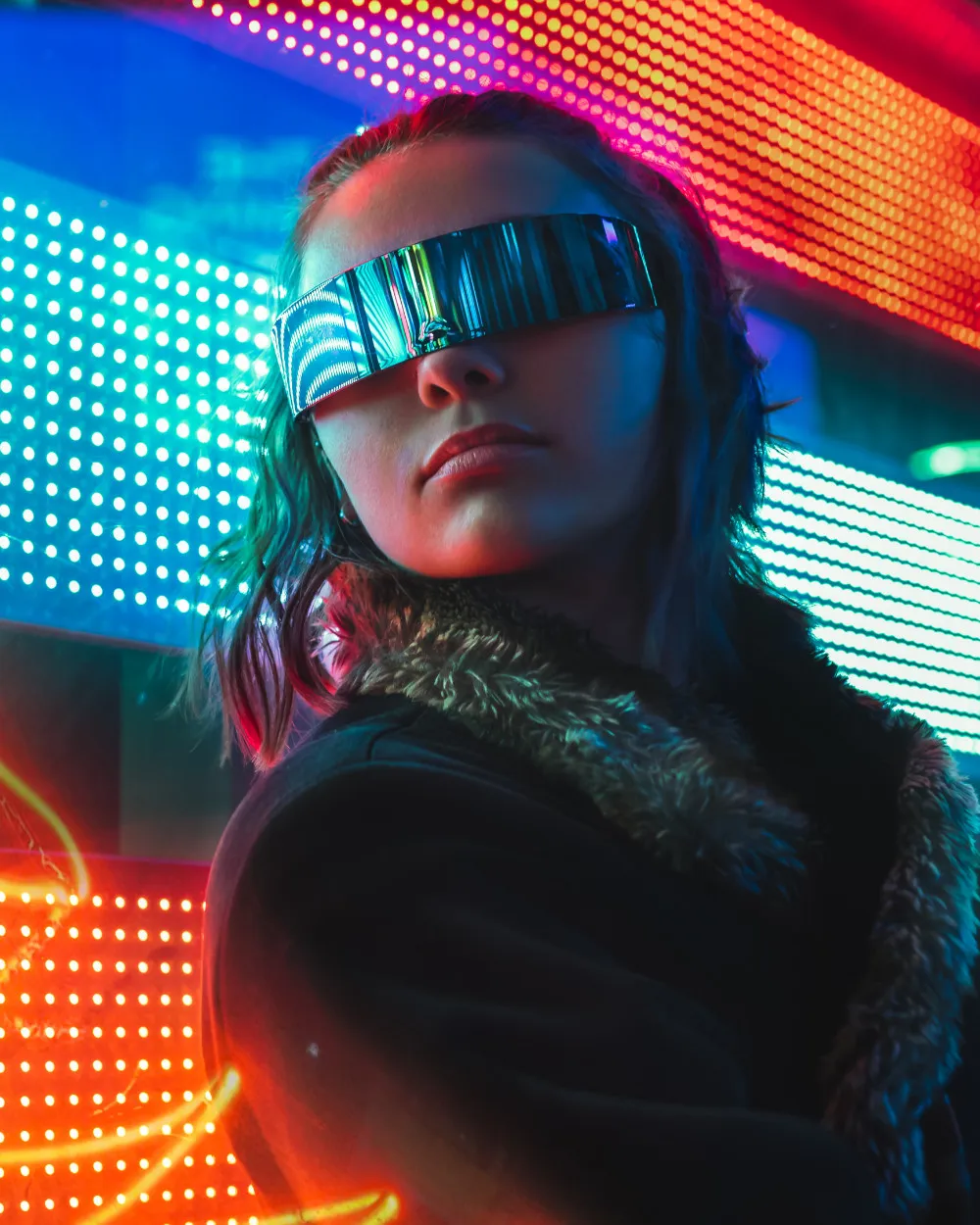 Cyberpunk girl